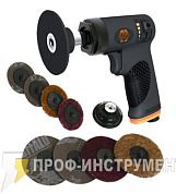 Пневмошлифмашинка с набором дисков PTI-B-54106