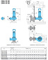 Погружной дренажный насос Calpeda GMN4 100-250B