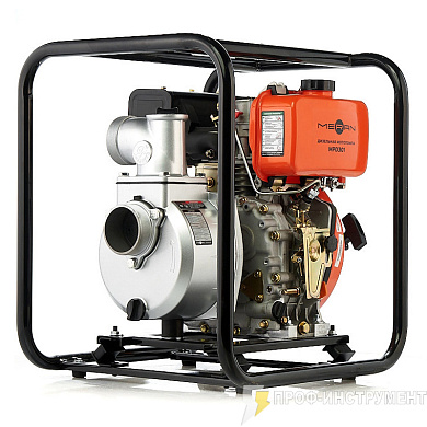 Дизельная мотопомпа для чистой воды Meran MPD301