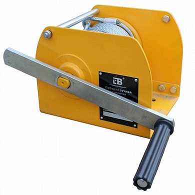 Лебедка барабанная усиленная LRU-1T