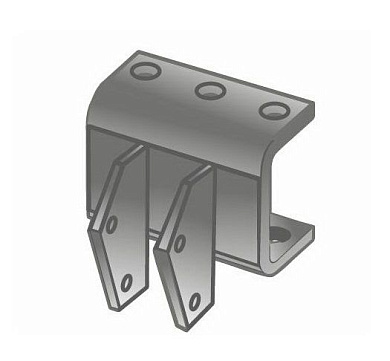 Переходник сцепки для мотокультиватора (Целина МК-404, 406, Крот)
