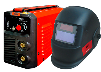 Сварочный инвертор FUBAG IR 200 с маской